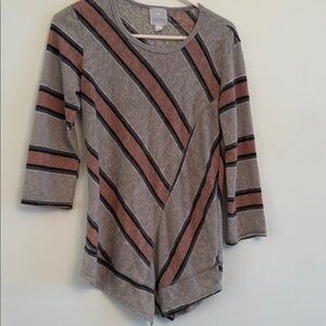 Sunday Gray Textured Fabric